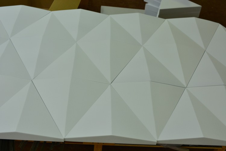 Панель 3D потолочная шумопоглощающая ЭхоКор
